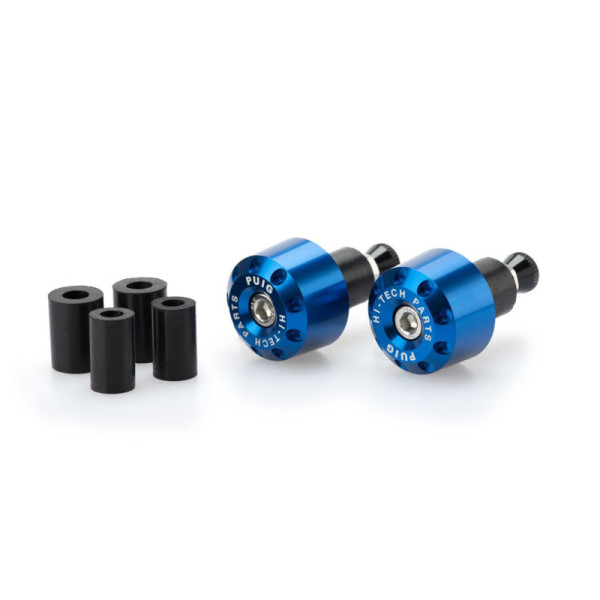 Puig Short Bar End Weights Blue